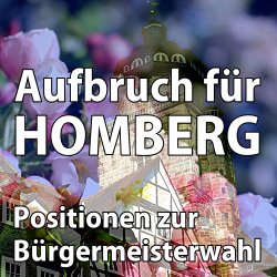 Bild für die PDF-Downloaddatei "Aufbruch für Homberg Positionen zur Bürgermeisterwahl PDF-Downloaddatei"