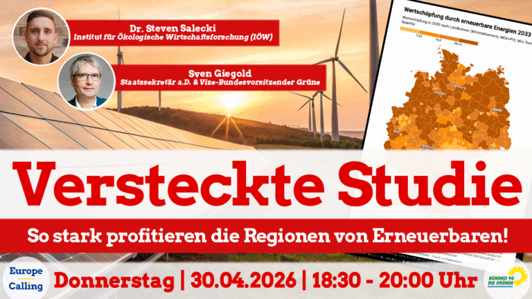 Bild zu einem Webinar "Webinar “Die versteckte Studie: So stark profitieren die Regionen von Erneuerbaren!”"