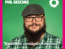 Foto Komunalwahl 2026 Listenplatz 4 für Phil Geschke