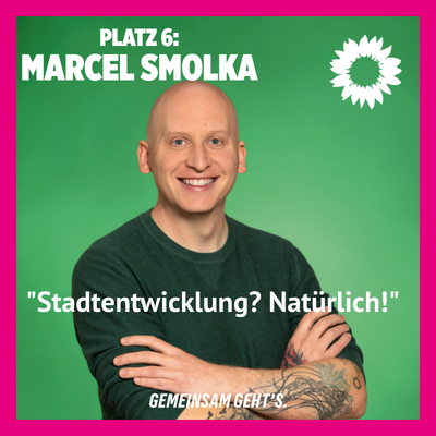 Foto Kommunalwahl 2026 Listenplatz 6 für Marcel Smolka