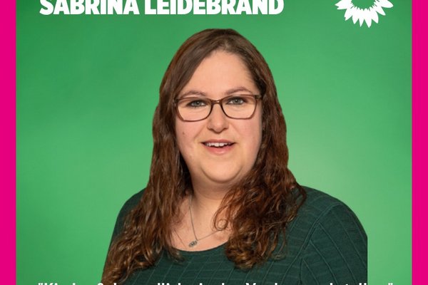 Bild: Kommunalwahl 2026 Listenplatz 3 für Sabrina Leidebrand