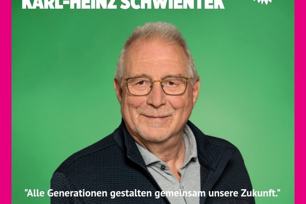 Bild Kommunalwahl 2026 Listenplatz 7 für Karl-Heinz Schwientek