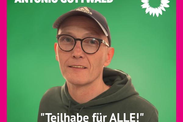 Foto Kommunalwahl 2026 Listenplatz 5 für Antonio Gottwald