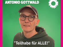 Foto Kommunalwahl 2026 Listenplatz 5 für Antonio Gottwald