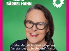 Bild: Kommunalwahl 2026 Listenplatz 10 für Bärbel Hahn