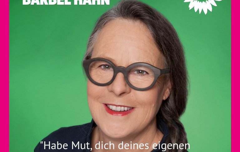 Bild: Kommunalwahl 2026 Listenplatz 10 für Bärbel Hahn
