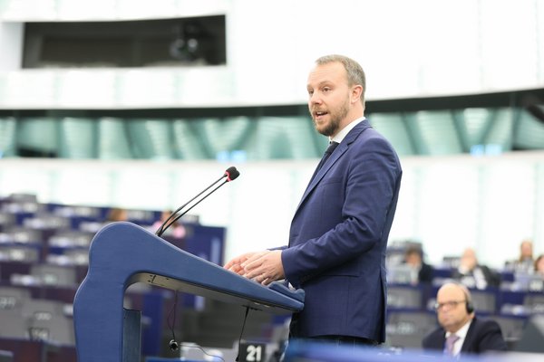 Bild von Daniel Feund, Daniel Freund - Mitglied des Europäischen Parlaments für die Grünen
