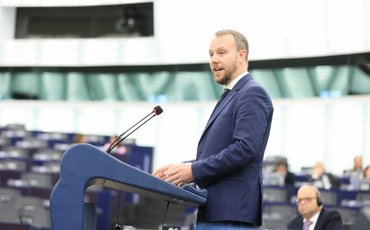 Bild von Daniel Feund, Daniel Freund - Mitglied des Europäischen Parlaments für die Grünen