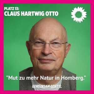 Bild: Kommunalwahl 2026 Listenplatz 13 für Claus Hartwig Otto