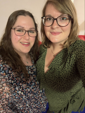 Foto von Sabrina Leidebrand und Christina Schade